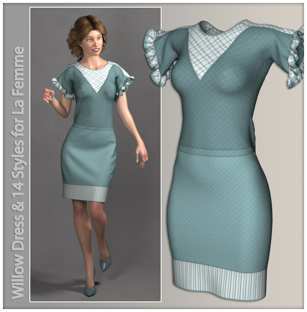 Milena Dress for La Femme by N/A