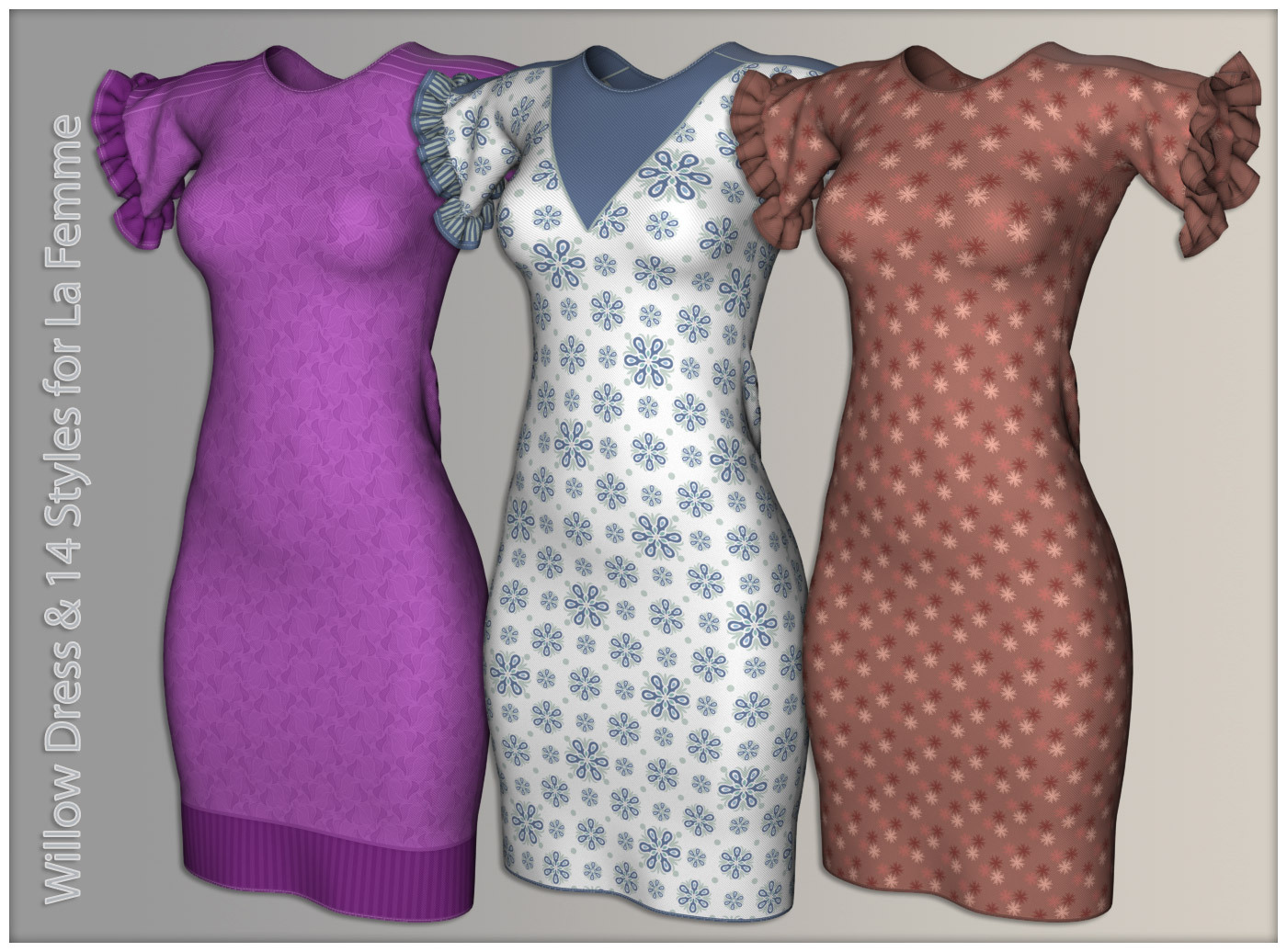 Milena Dress for La Femme by N/A