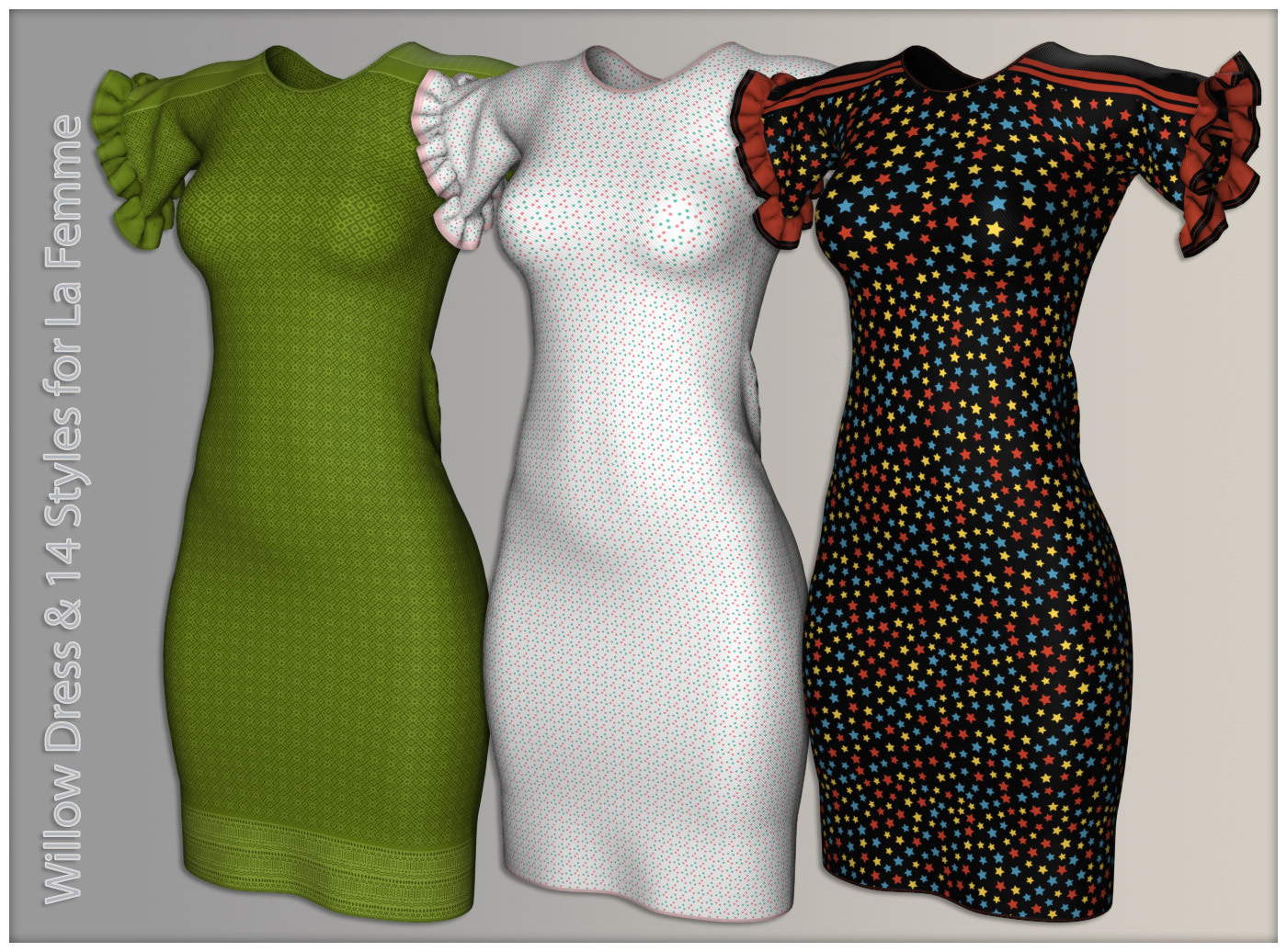 Milena Dress for La Femme by N/A