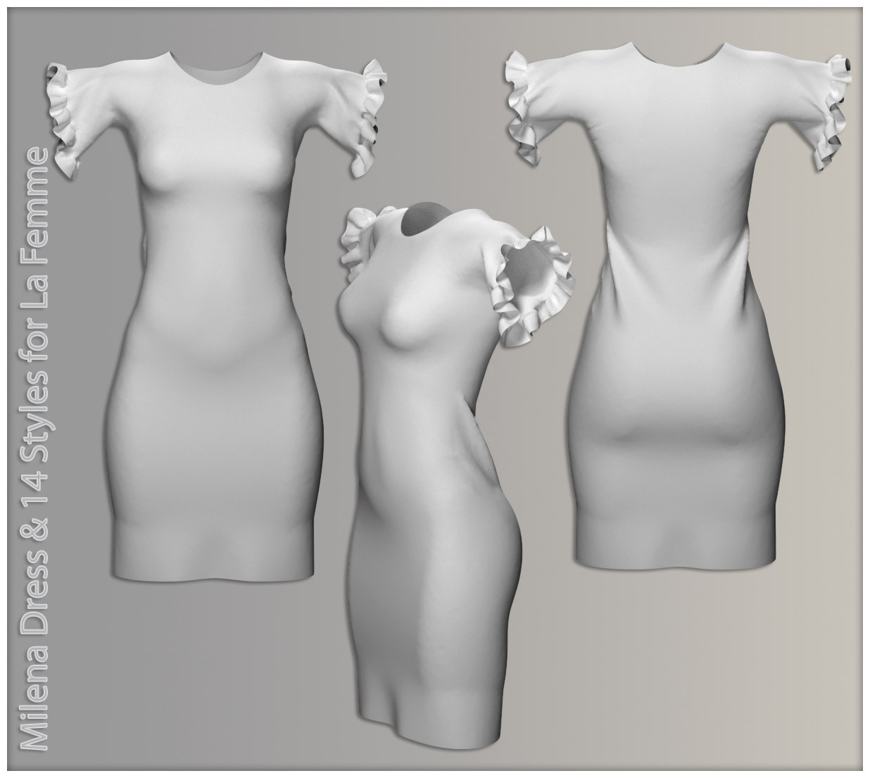 Milena Dress for La Femme by N/A