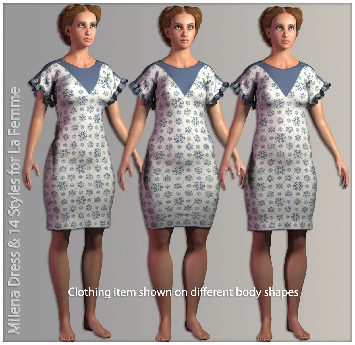 Milena Dress for La Femme by N/A