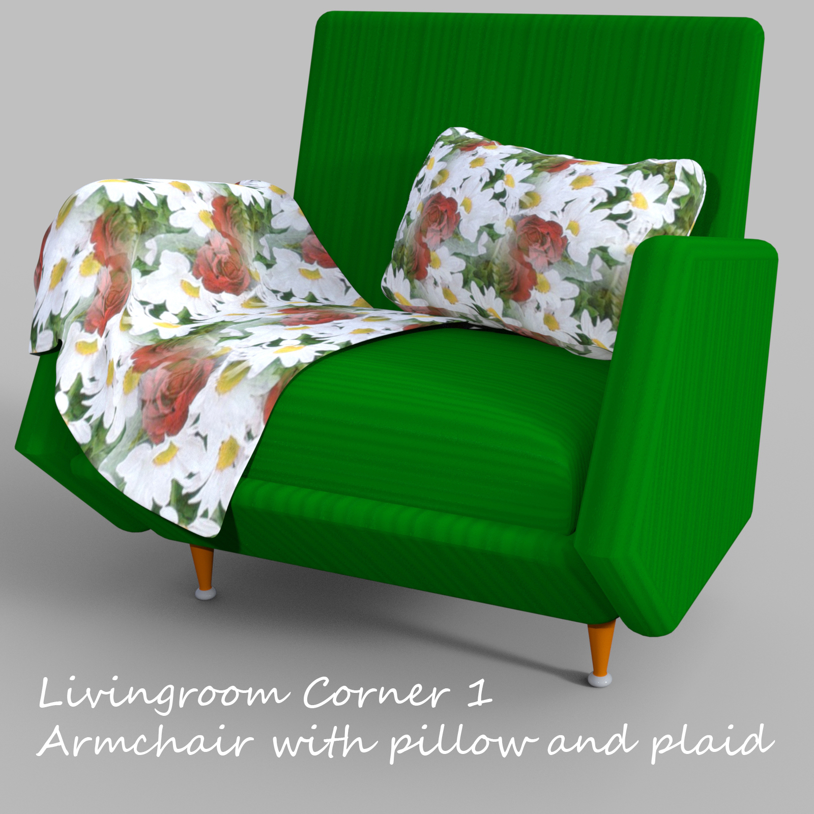 Livingroom Corner 1 for DAZ Studio by N/A