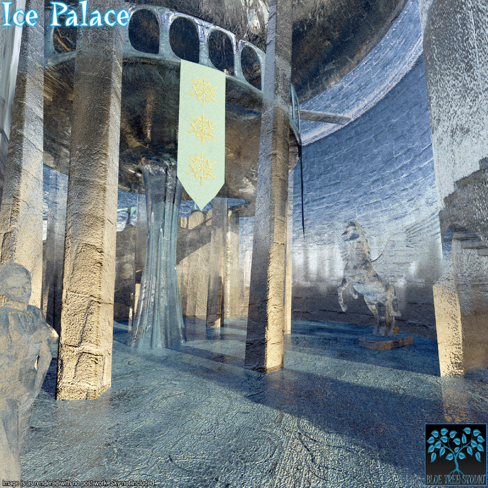 Ice Palace for Daz Studio by N/A