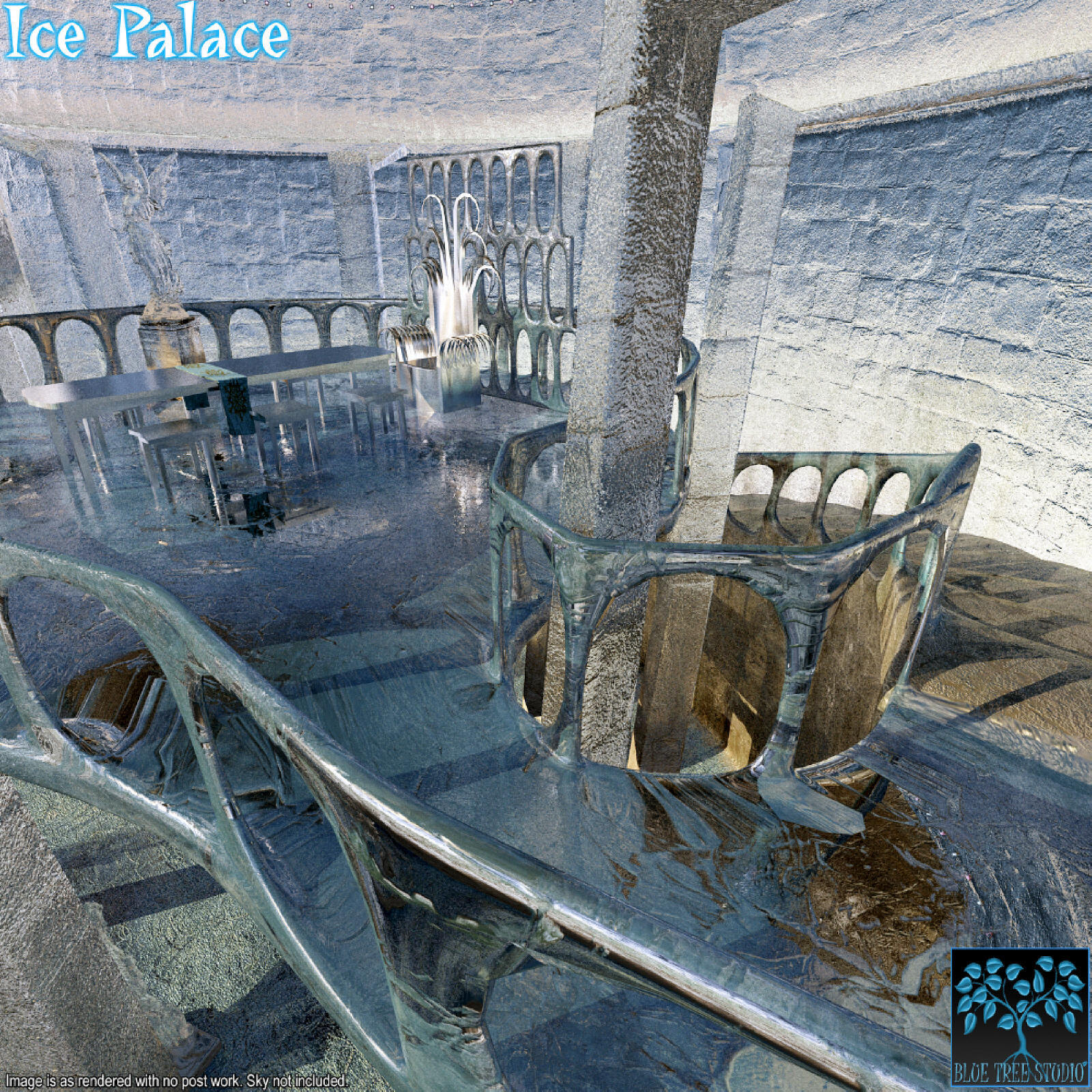 Ice Palace for Daz Studio by N/A