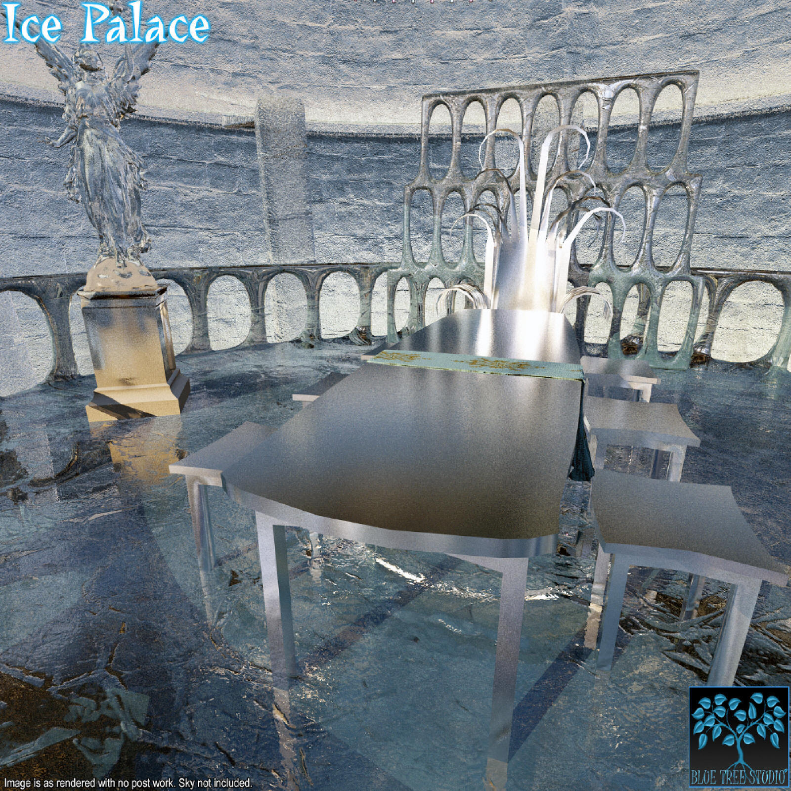 Ice Palace for Daz Studio by N/A