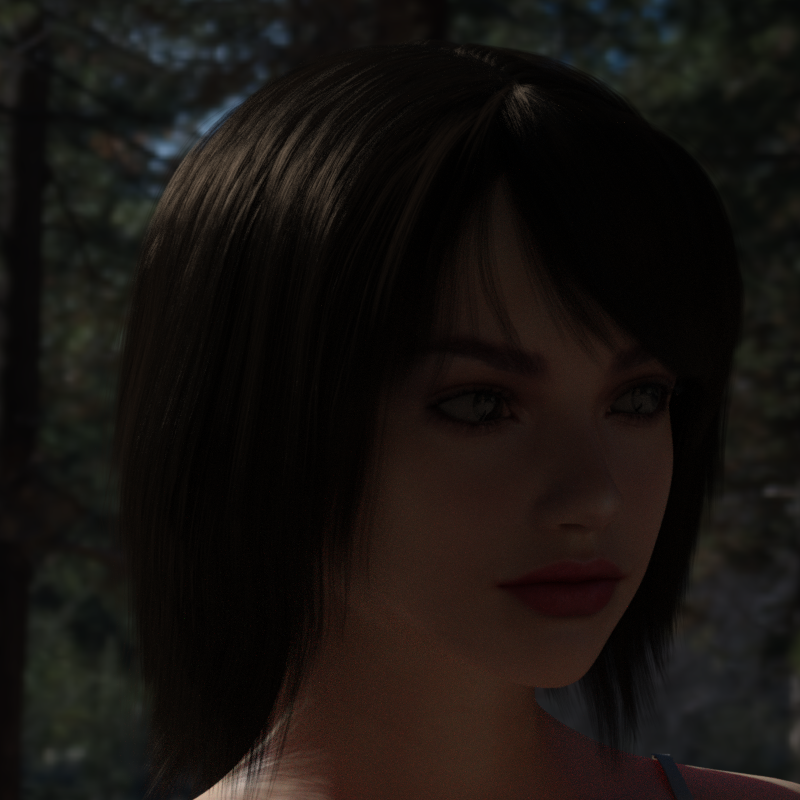 AG Hair for Genesis 8 Female by N/A