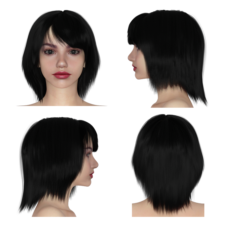 AG Hair for Genesis 8 Female by N/A
