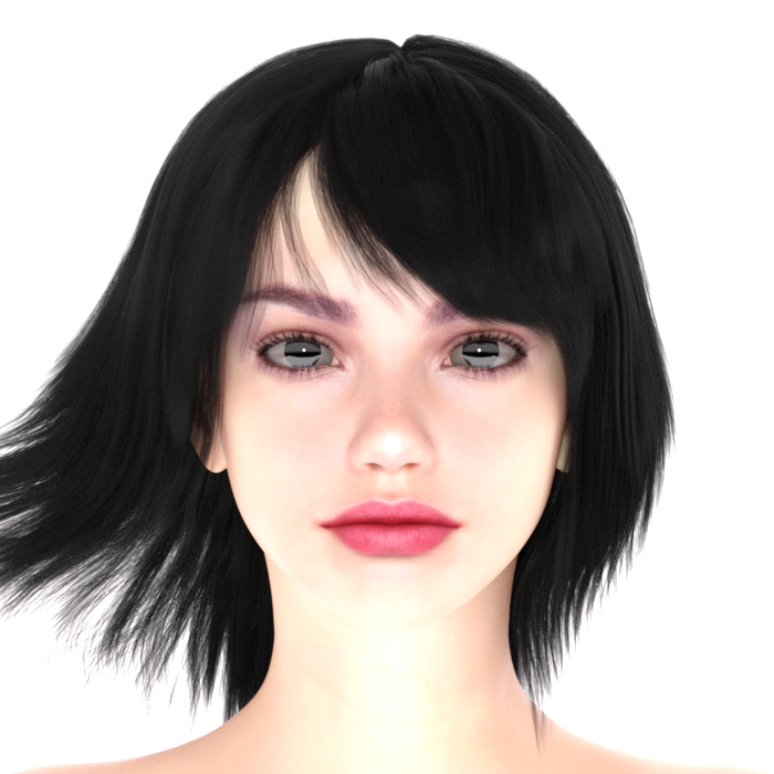 AG Hair for Genesis 8 Female by N/A