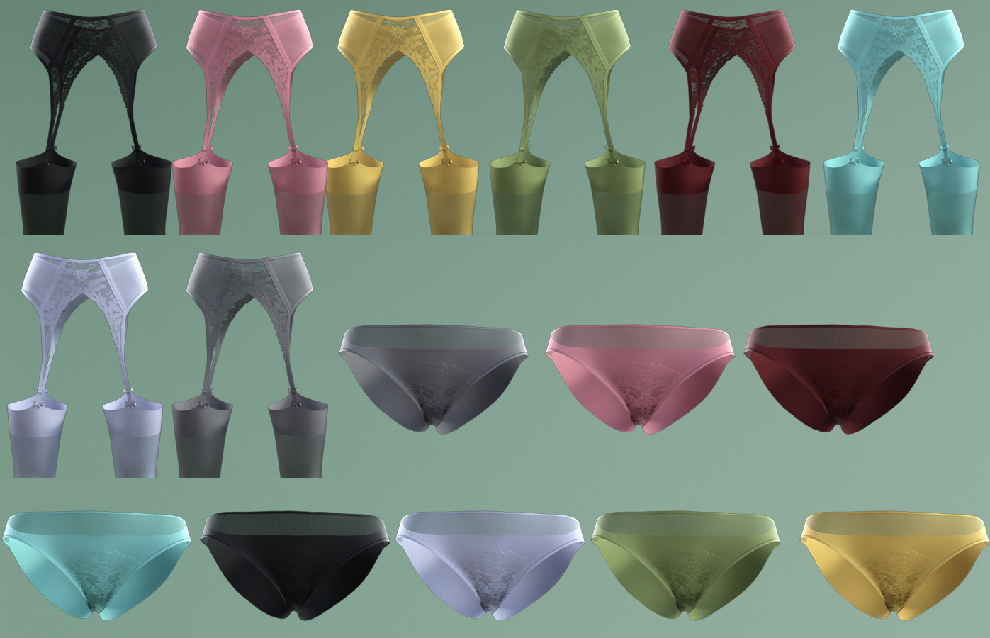 dforce Desert heart clothing for G8F by N/A