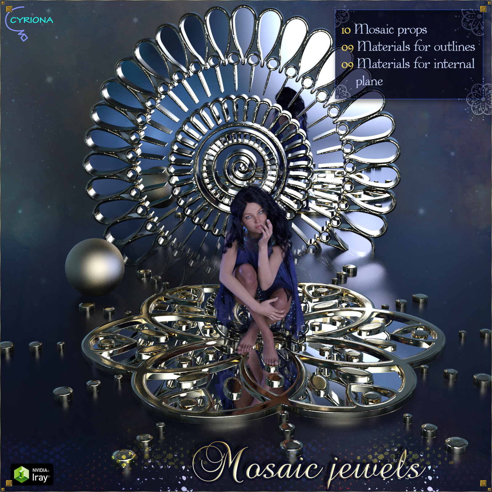 Mosaic Jewels by N/A