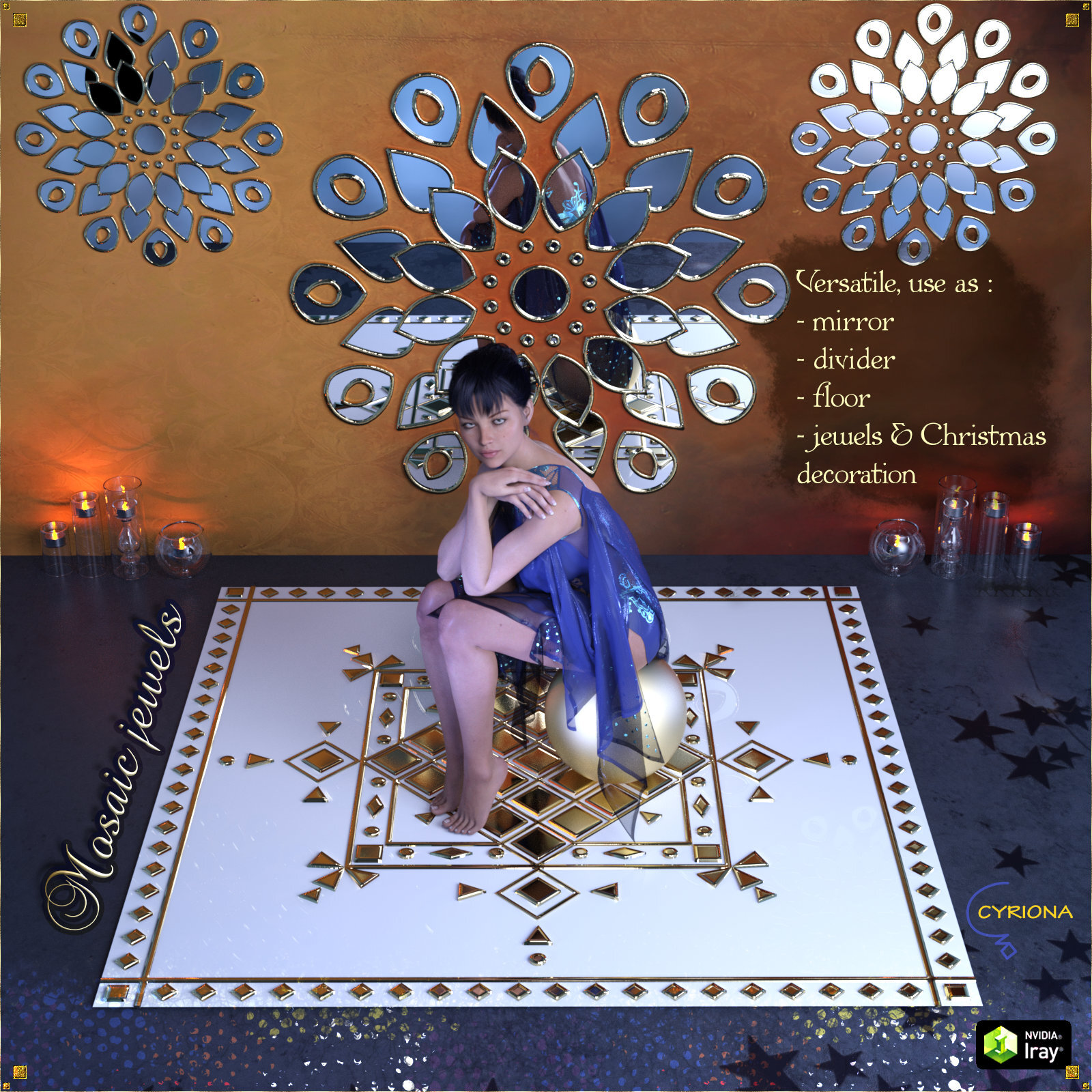 Mosaic Jewels by N/A