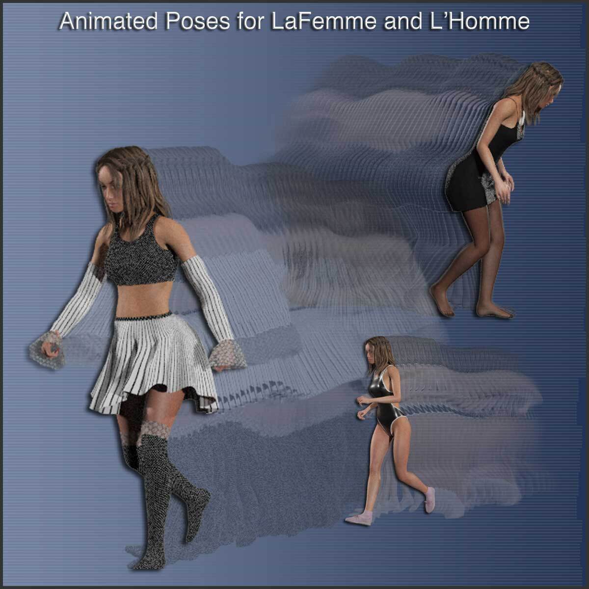 Animated Poses for La Femme and L'Homme by N/A