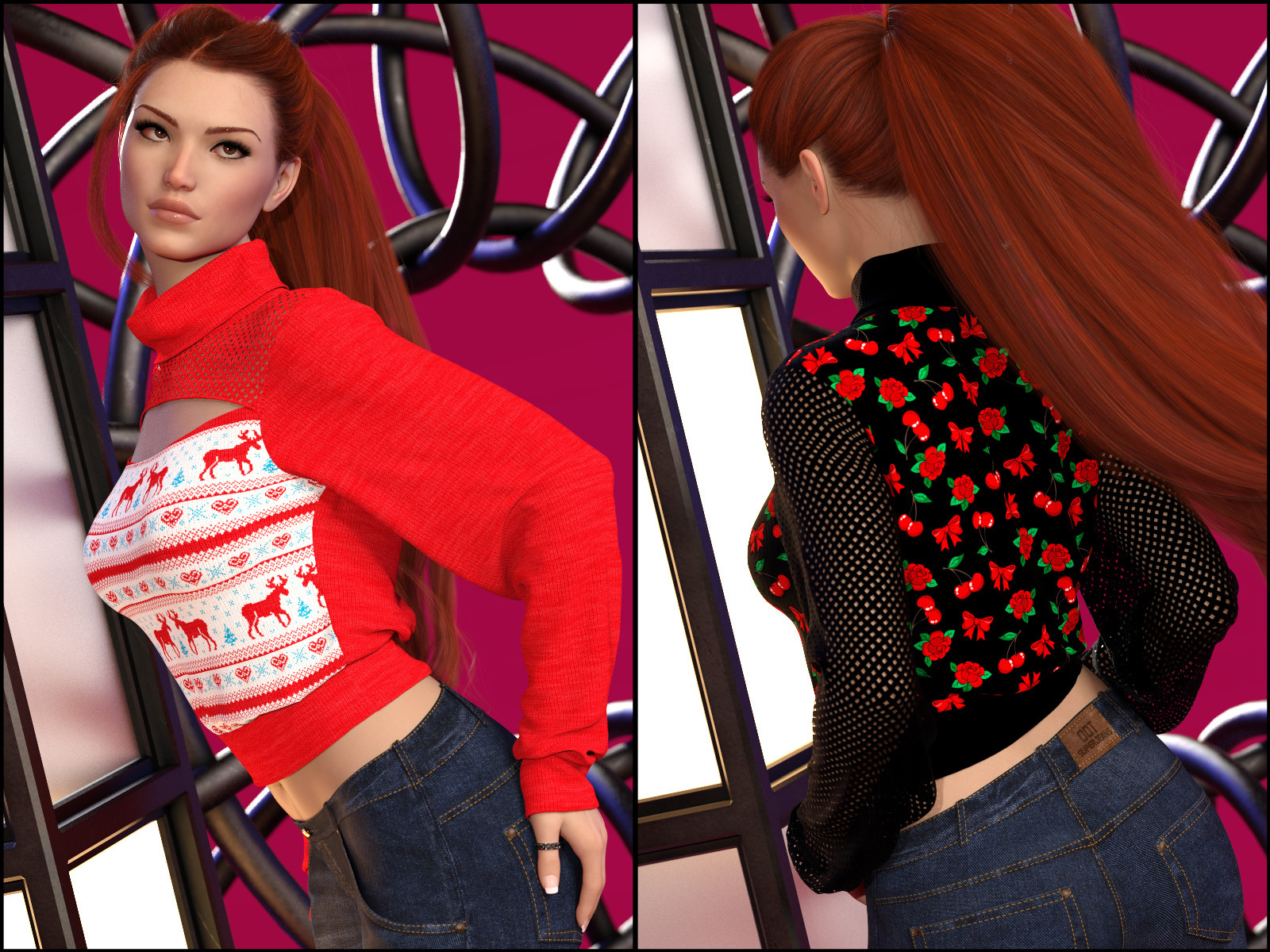 7th Ave: dForce Turtleneck Pullover for G8F by N/A