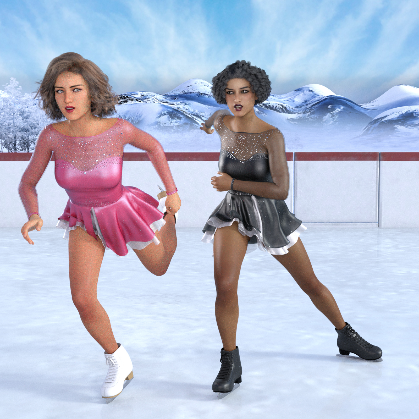 Winter Fun Poses & Expressions for G3/G8 by N/A