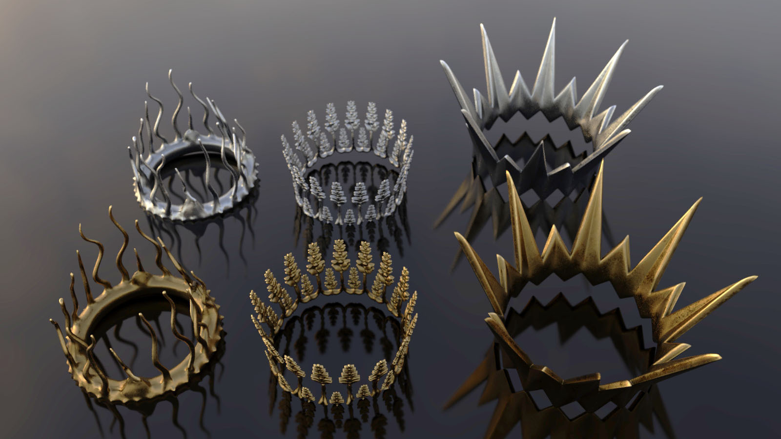 Regal Crowns by N/A