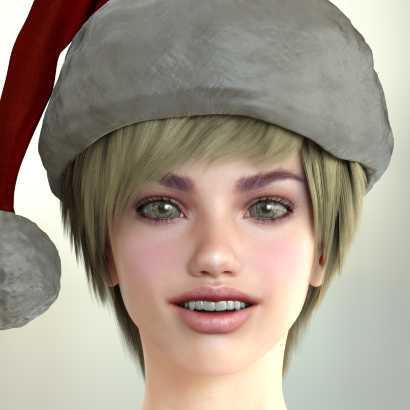 RG Hair for Genesis 8 Female by N/A
