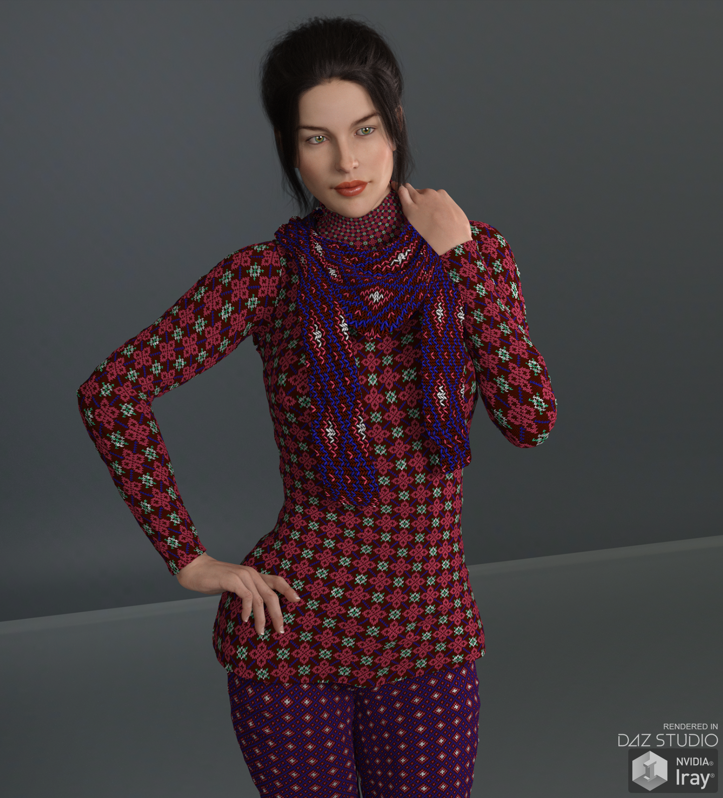 Daz Iray - Winter Knits by N/A