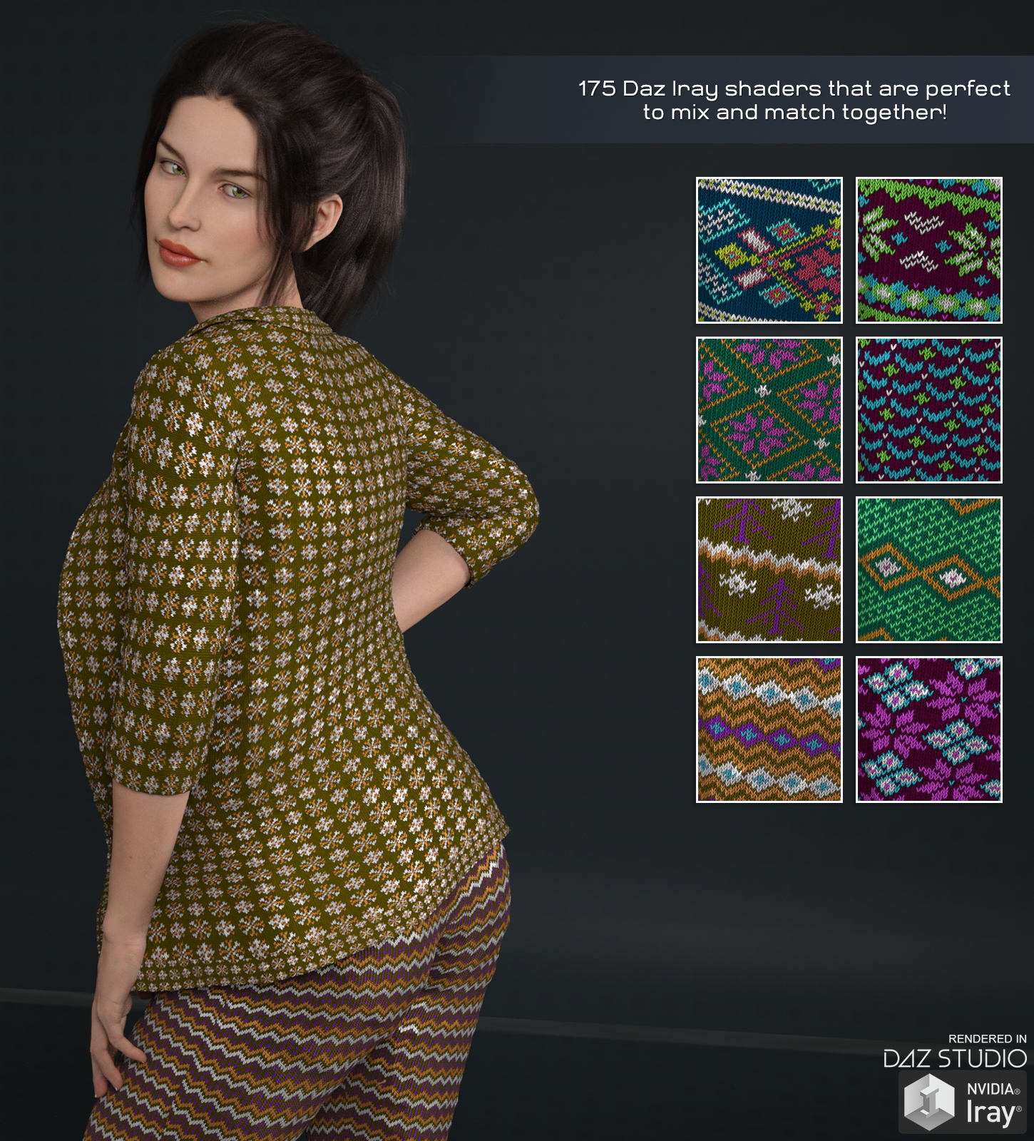 Daz Iray - Winter Knits by N/A