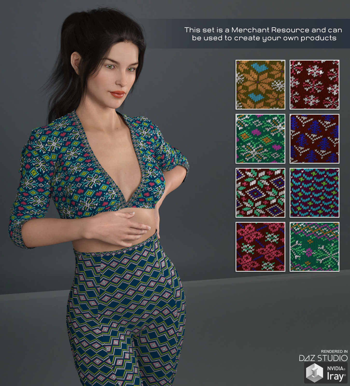 Daz Iray - Winter Knits by N/A