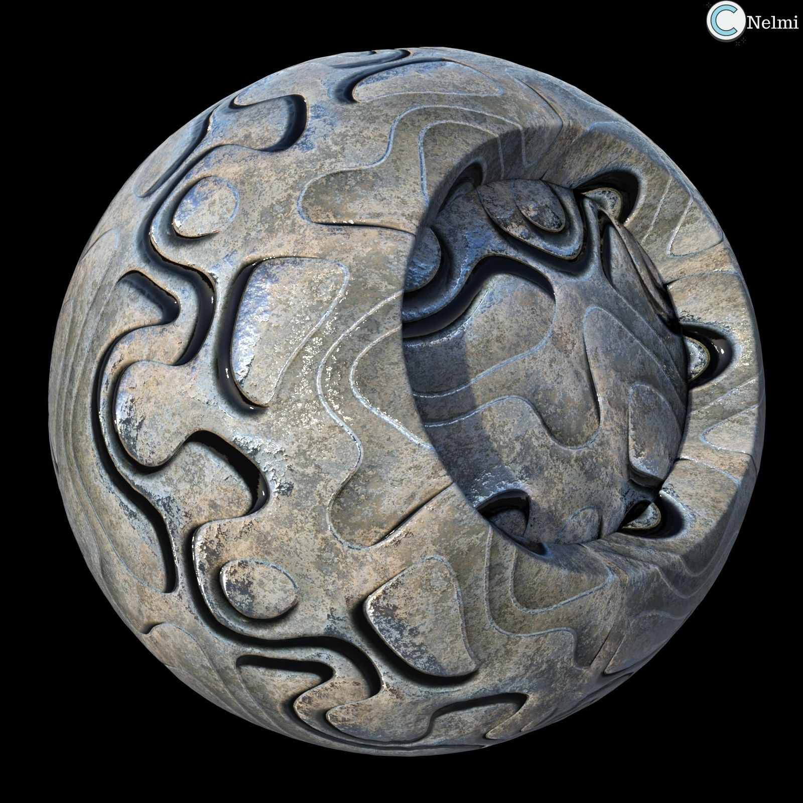 Layered Metal Iray Shaders by N/A