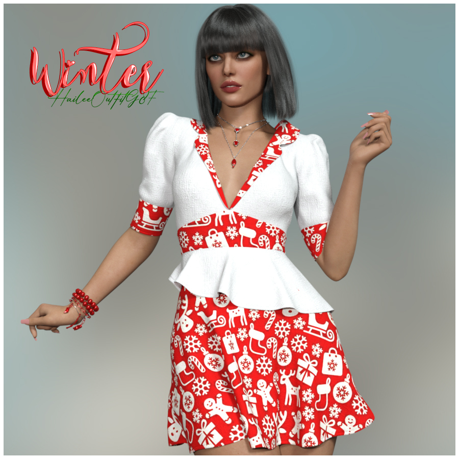 Winter Hailee Outfit G8F by N/A
