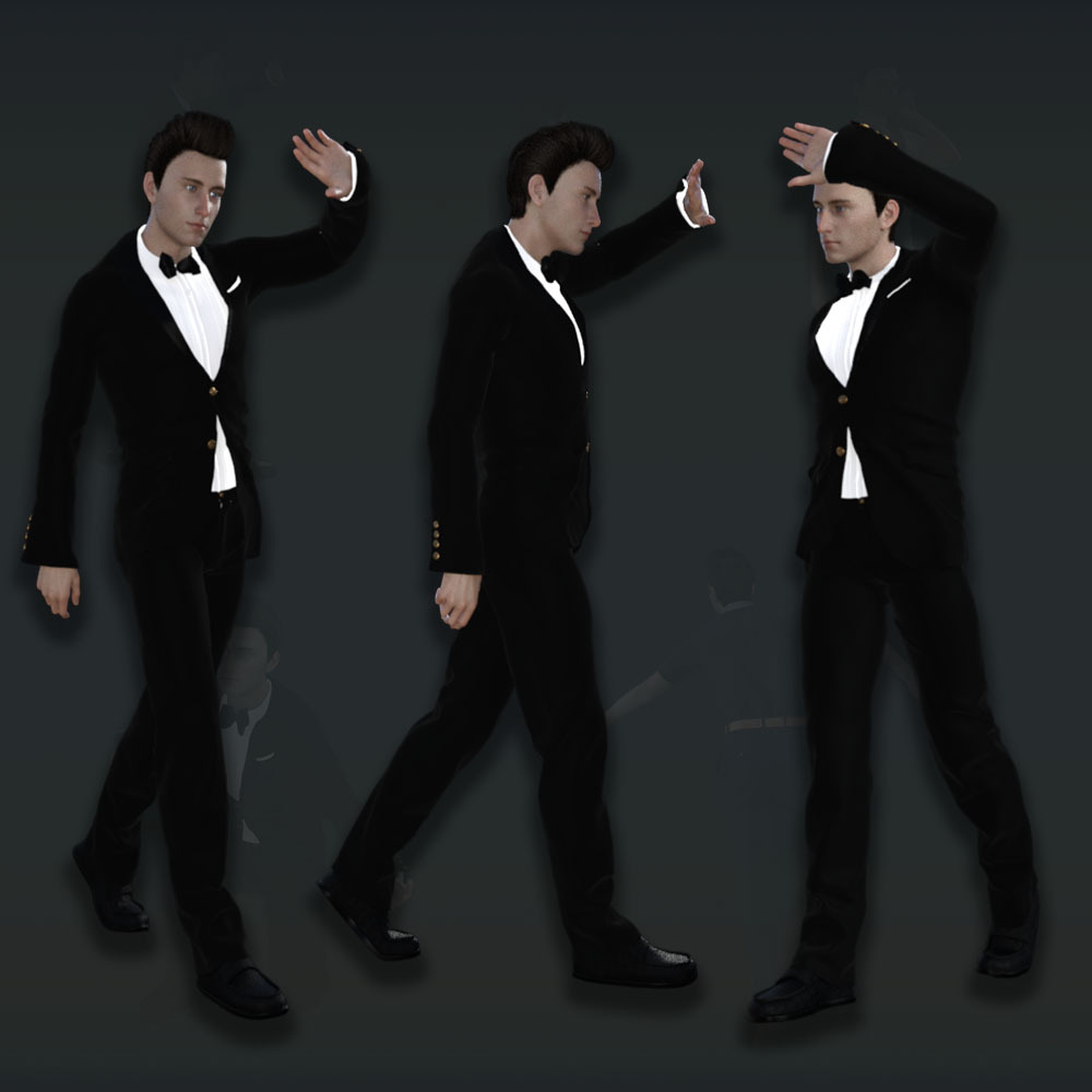 Model Poses for G8 Male by N/A