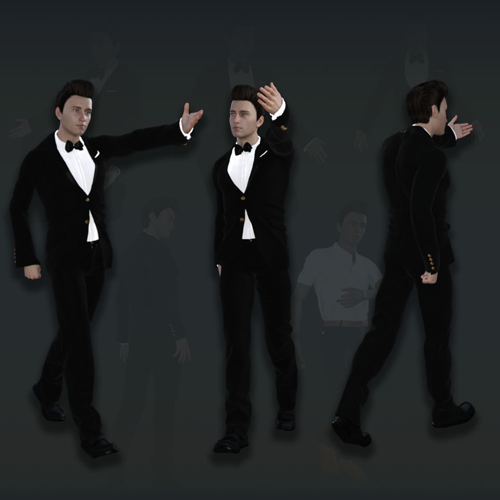 Model Poses for G8 Male by N/A