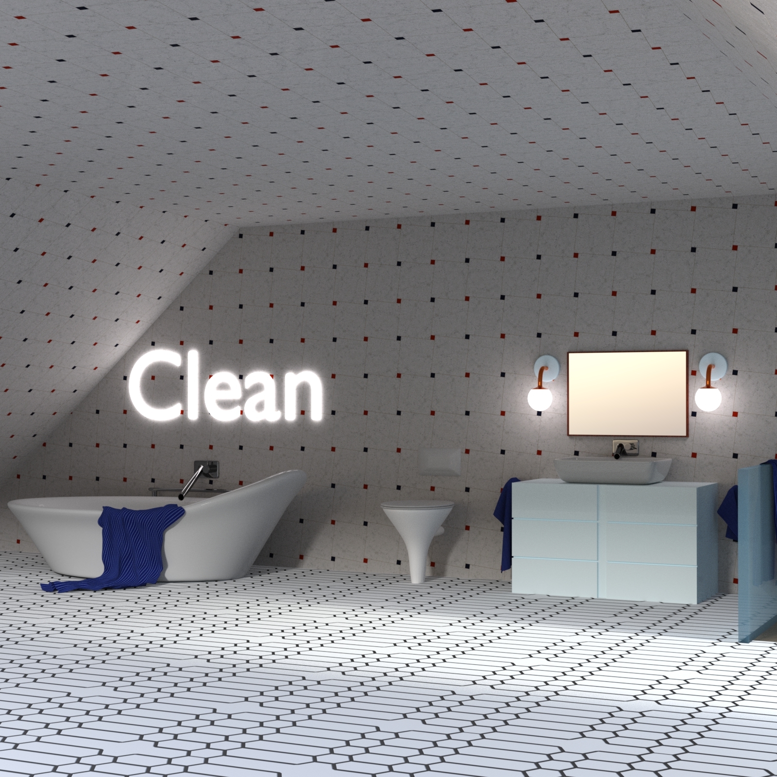 Dollhouse 1 with Bathroom by N/A