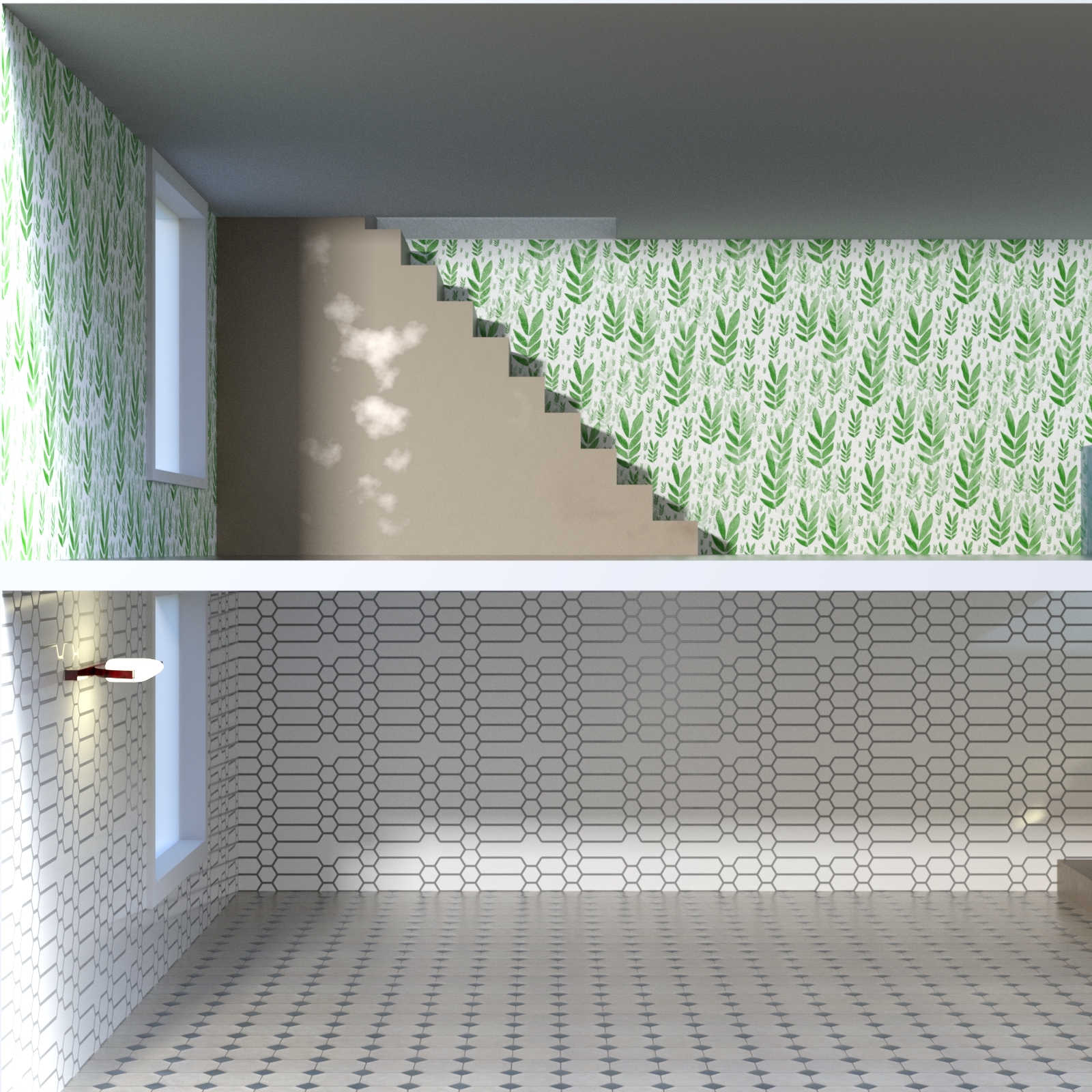 Dollhouse 1 with Bathroom by N/A