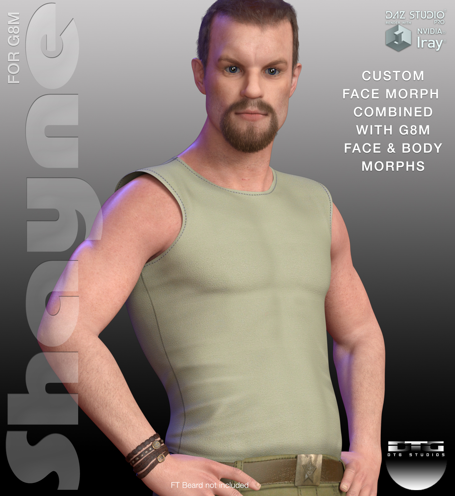 DTG Studios Shayne for G8 Male by N/A