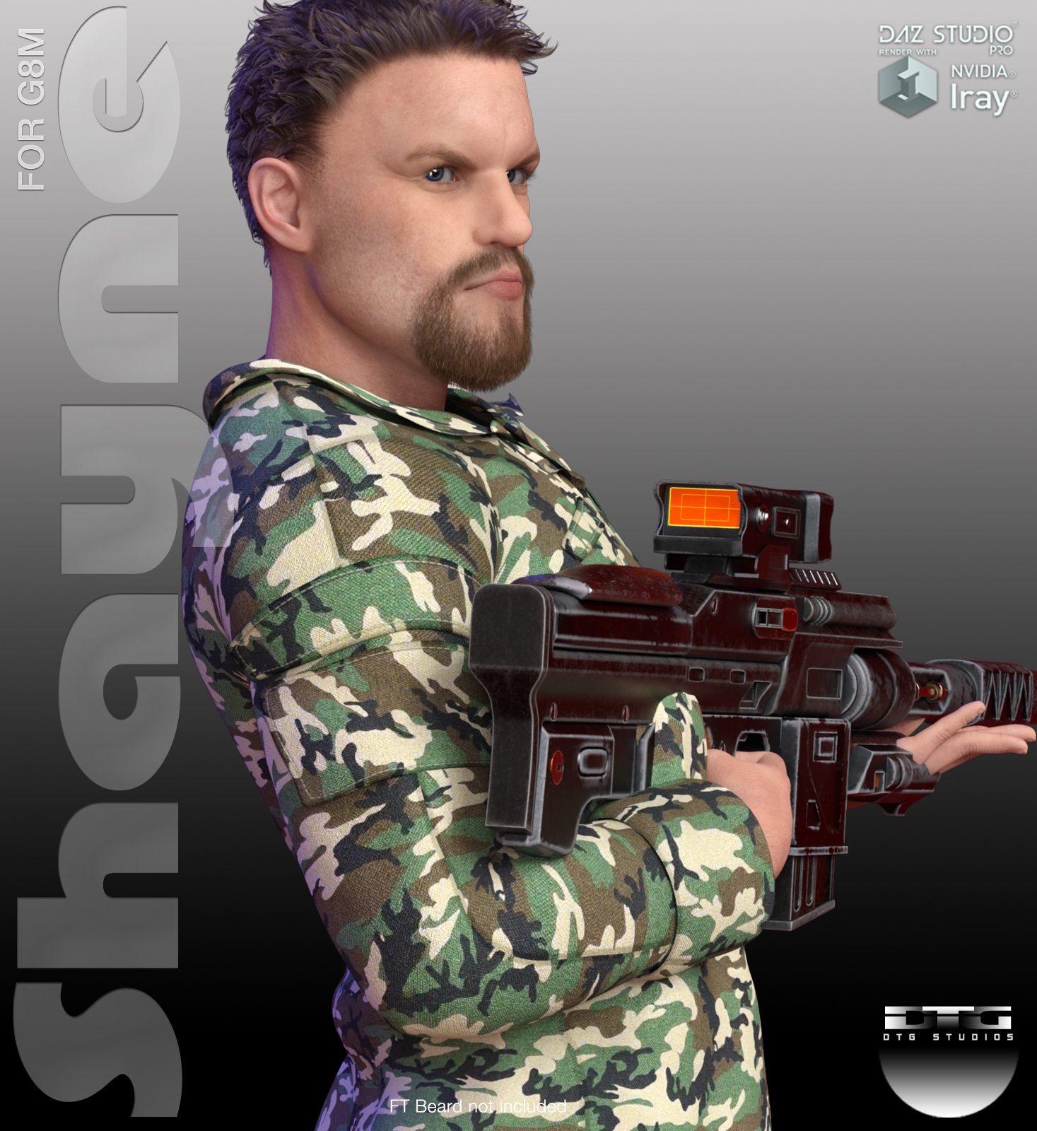 DTG Studios Shayne for G8 Male by N/A
