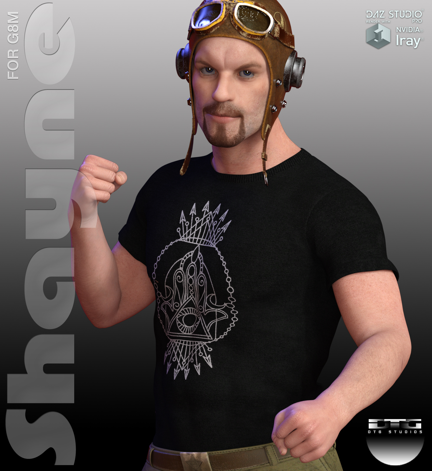 DTG Studios Shayne for G8 Male by N/A