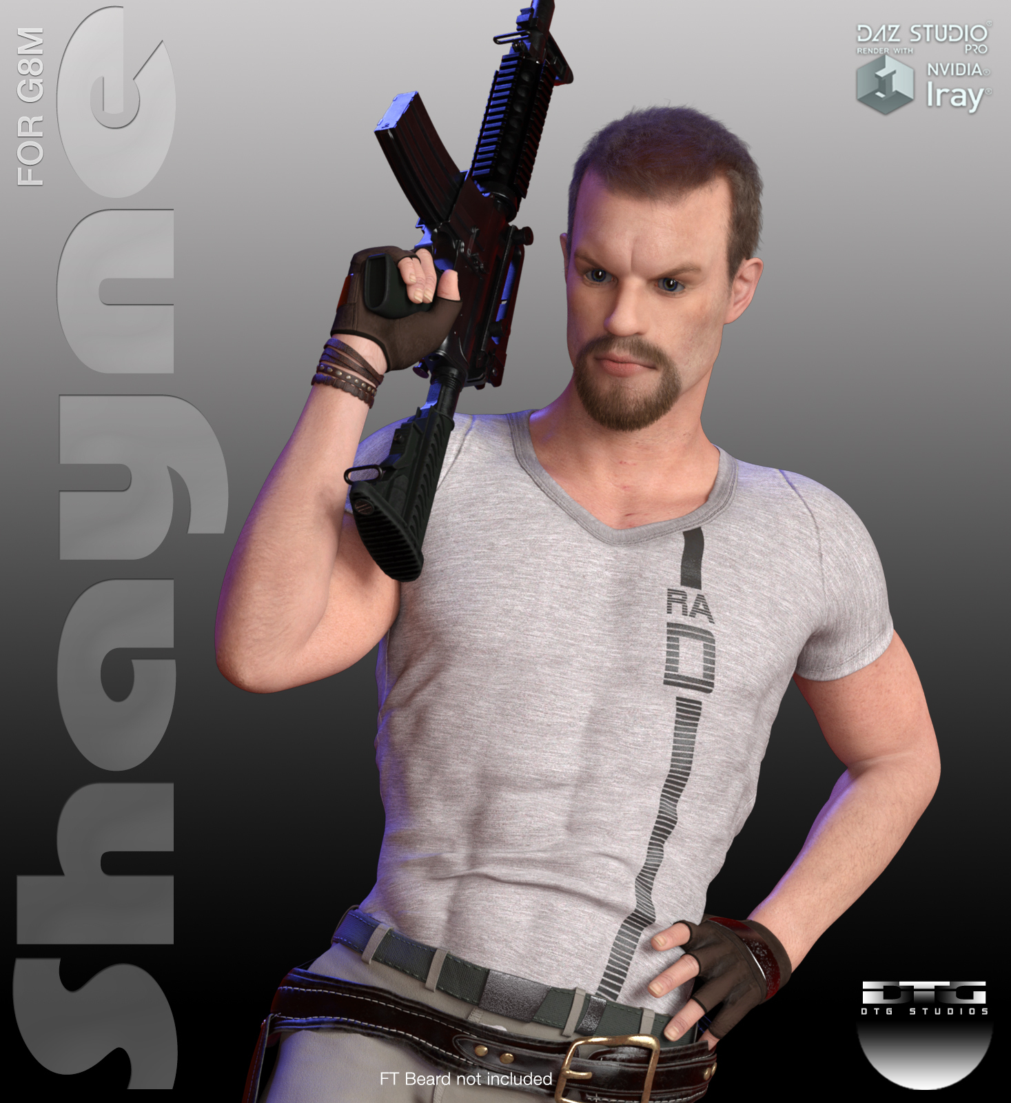 DTG Studios Shayne for G8 Male by N/A