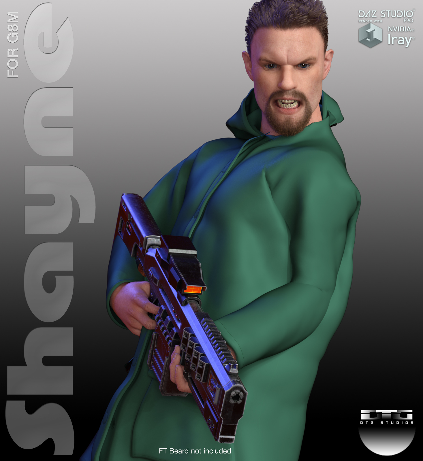 DTG Studios Shayne for G8 Male by N/A