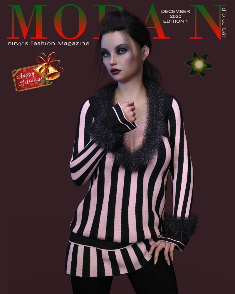dforce Peppery2 SweaterDress Set G8F by N/A