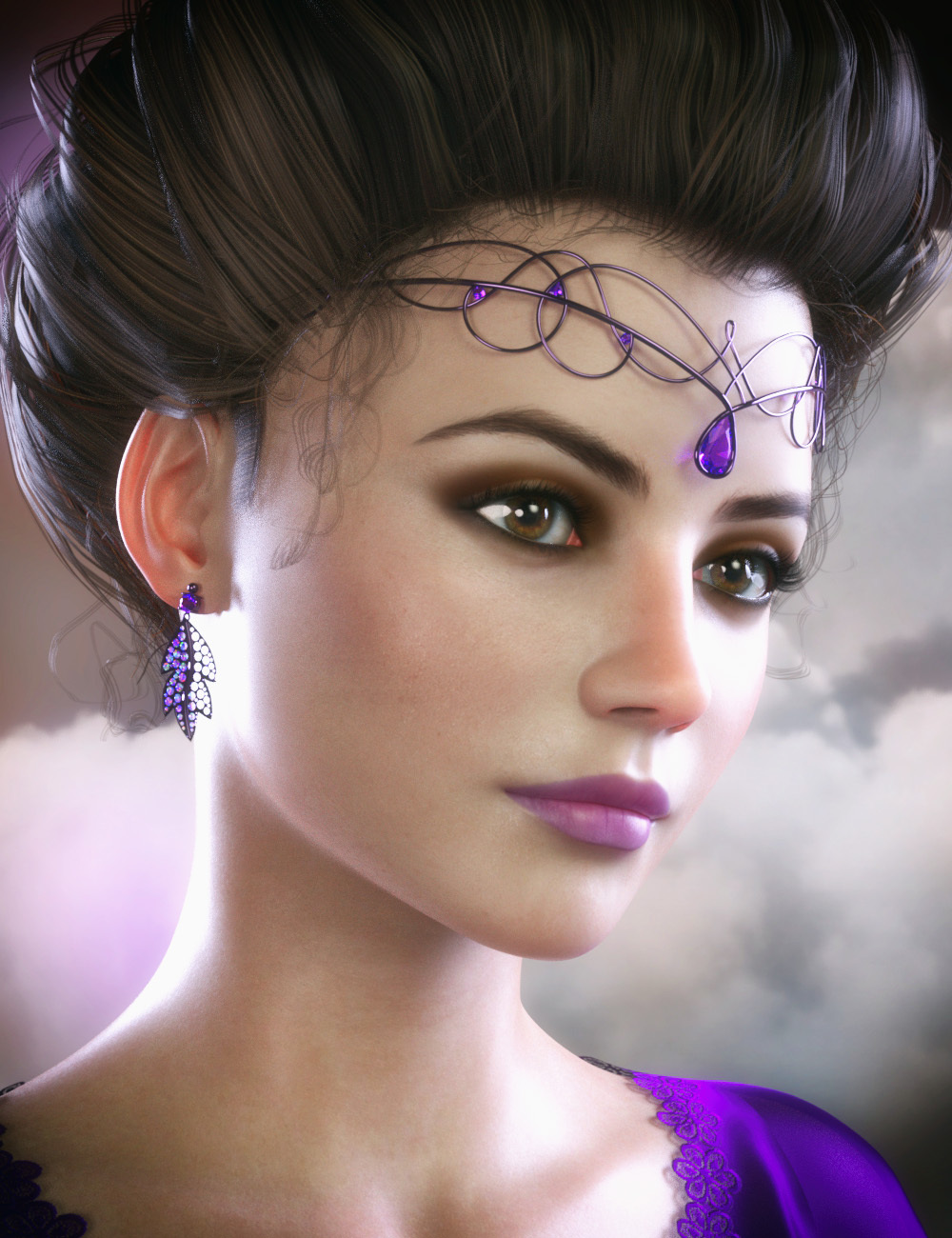 Elegant Circlets for Genesis 8 Female by N/A
