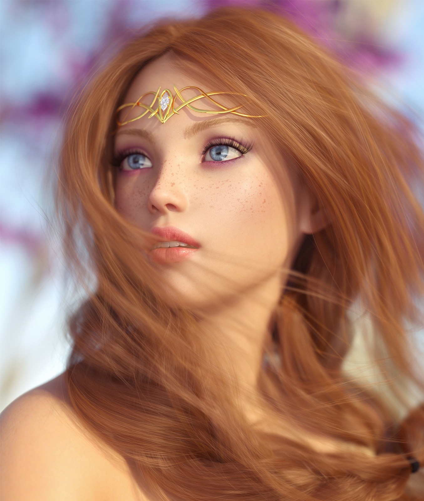Elegant Circlets for Genesis 8 Female by N/A