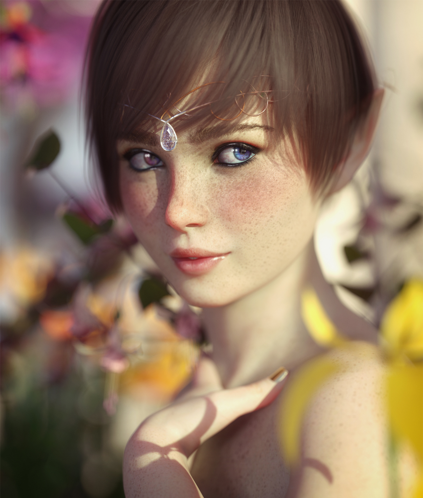 Elegant Circlets for Genesis 8 Female by N/A