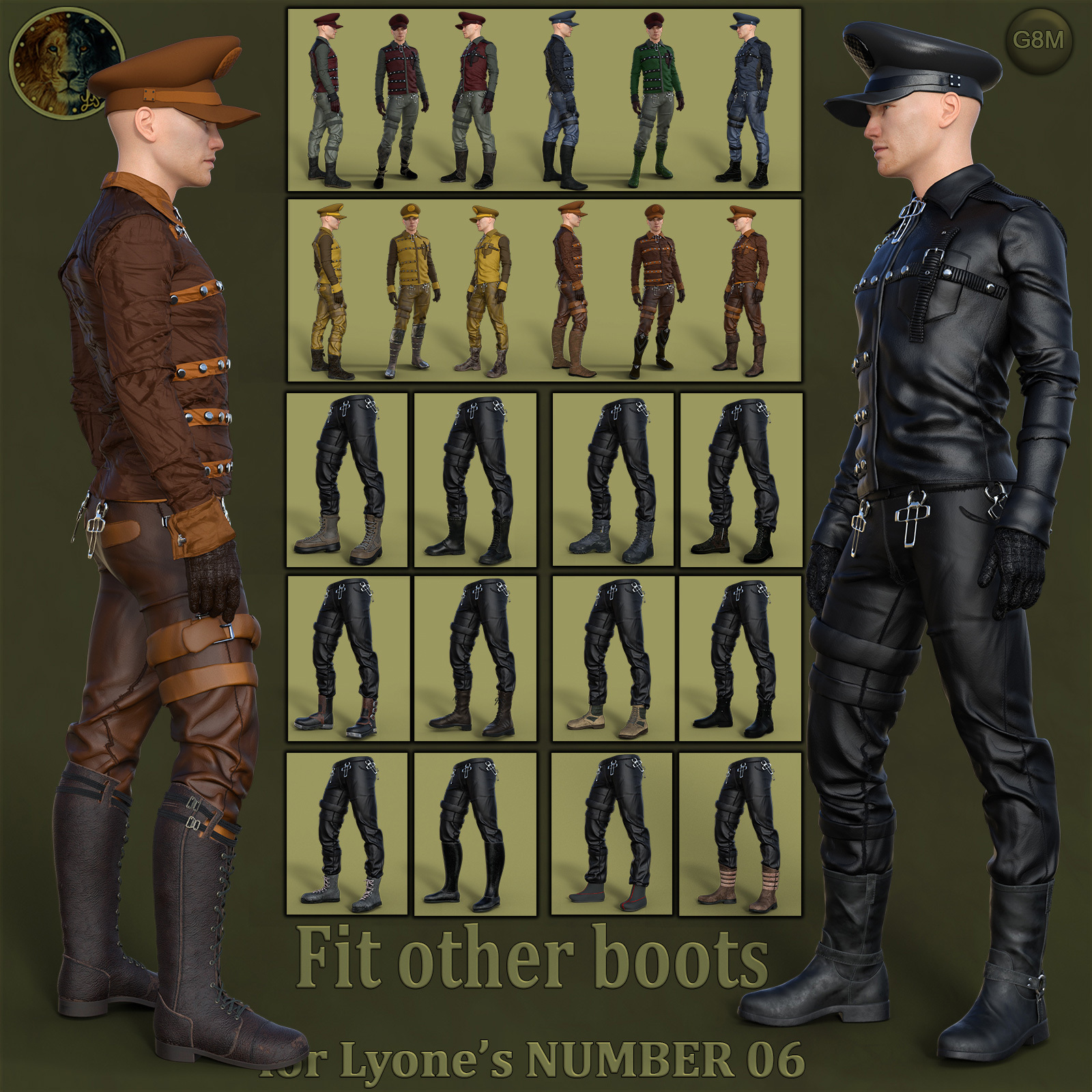 Fit other boots for Lyones Number 06 by N/A