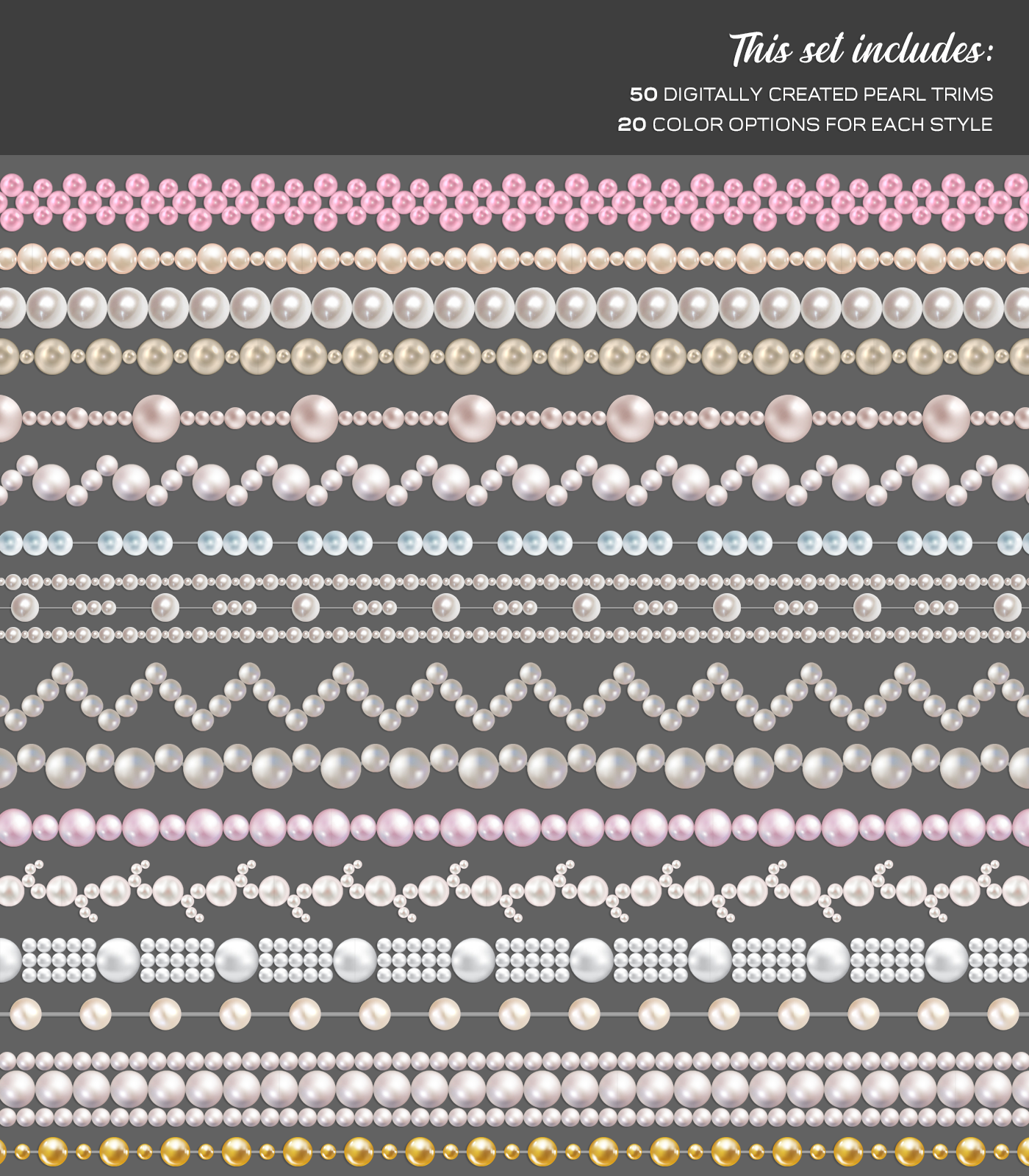 Pearl Trims by N/A