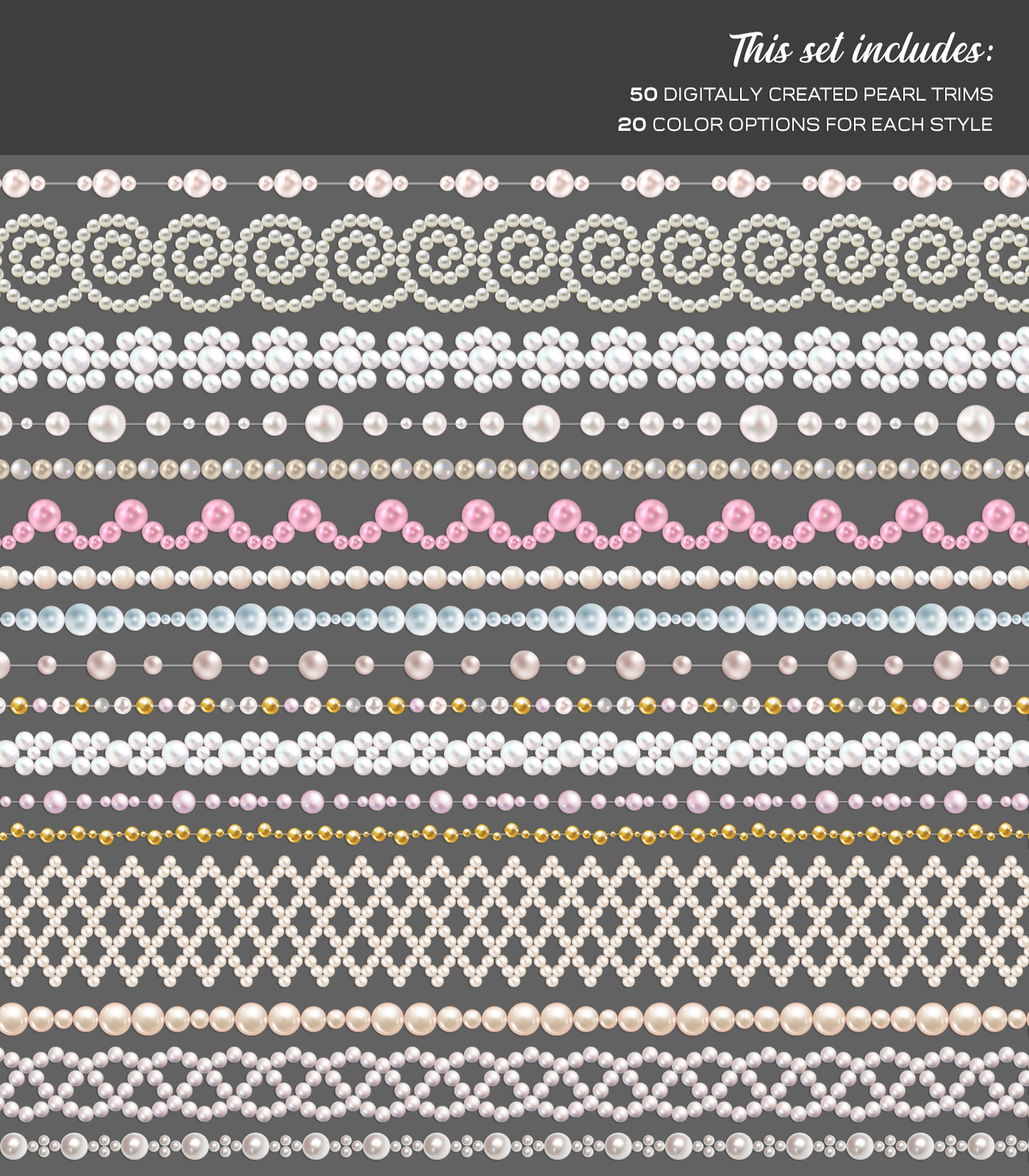 Pearl Trims by N/A