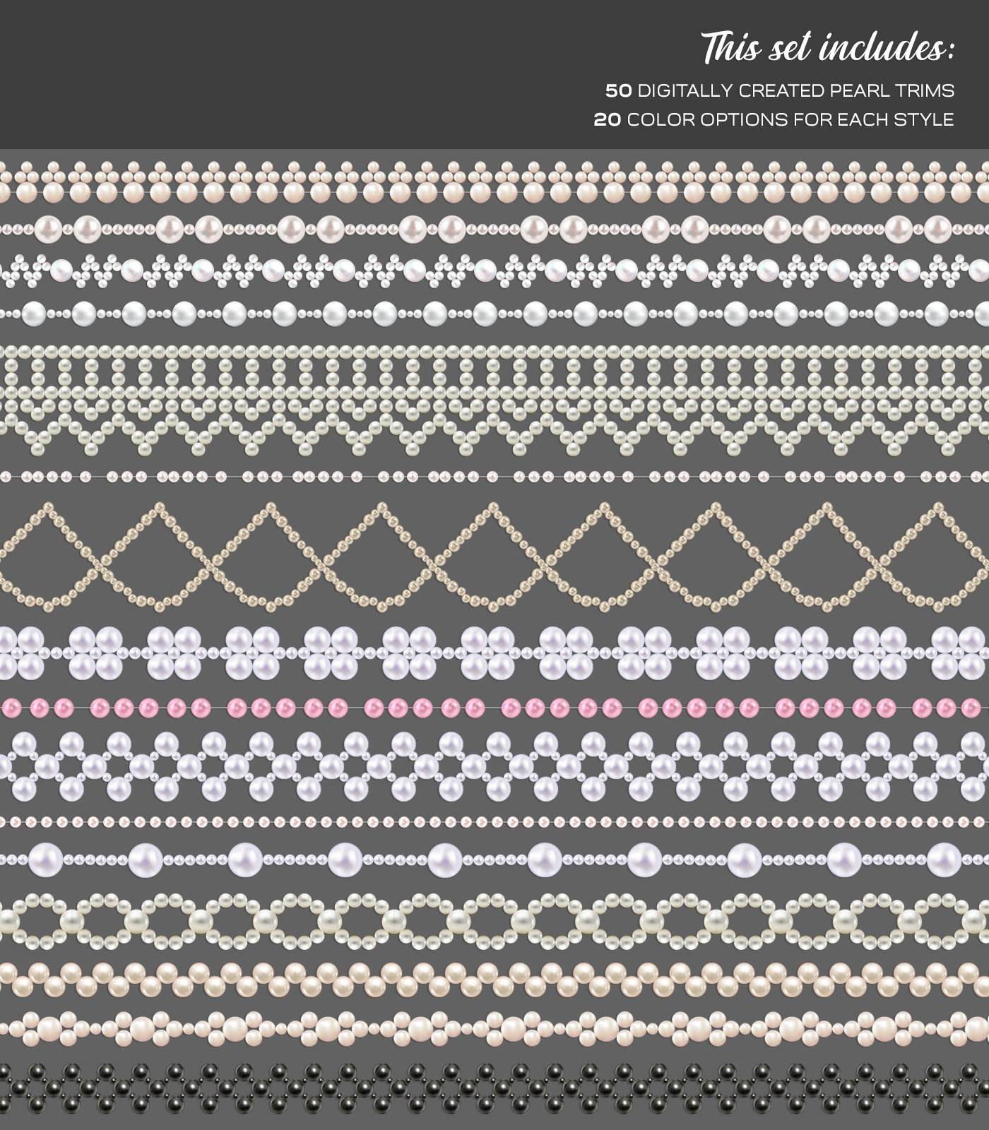 Pearl Trims by N/A