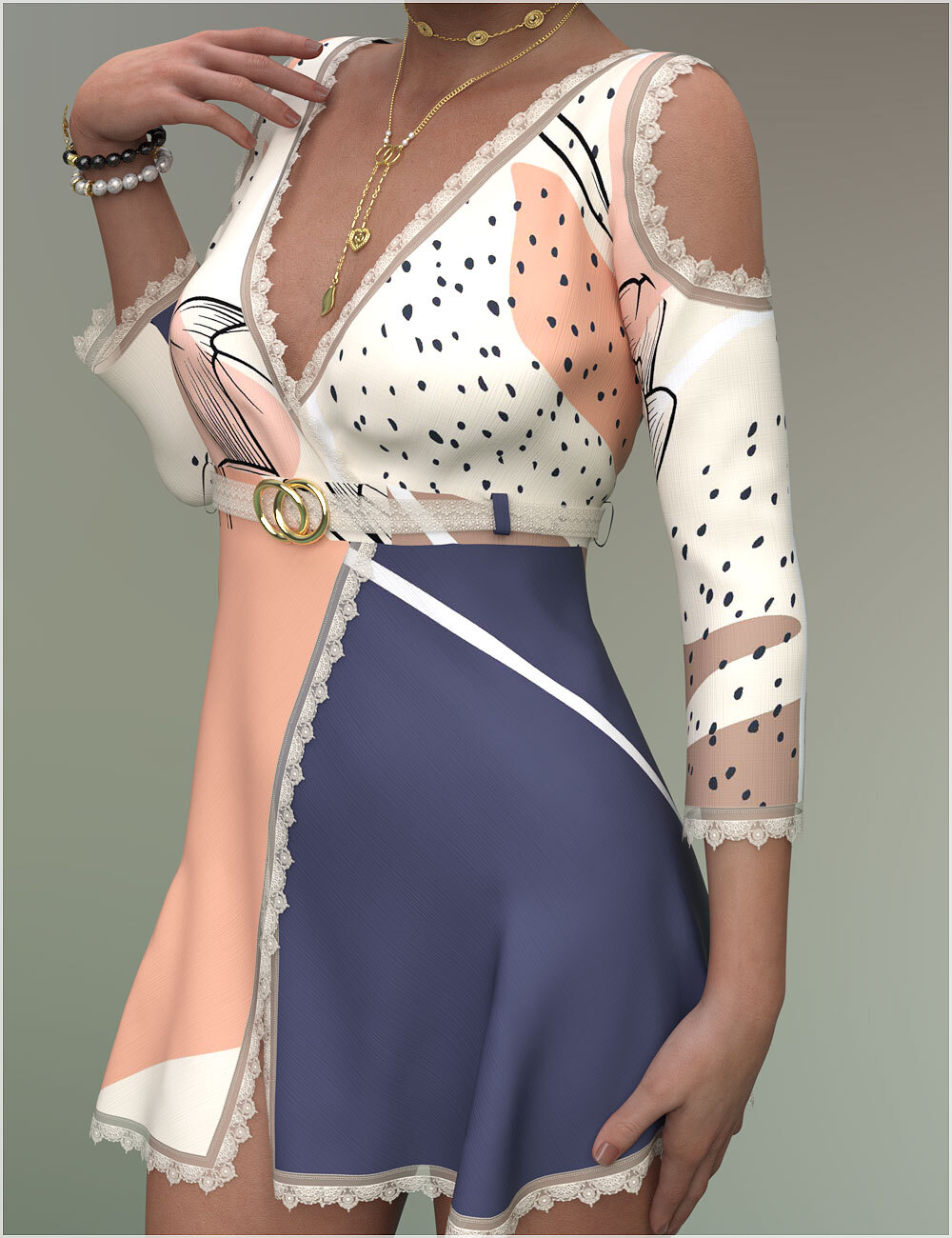 Stylish for dForce Sylvia Outfit by N/A