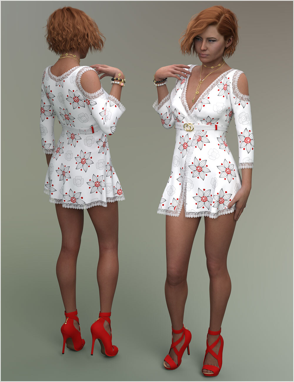 Stylish for dForce Sylvia Outfit by N/A