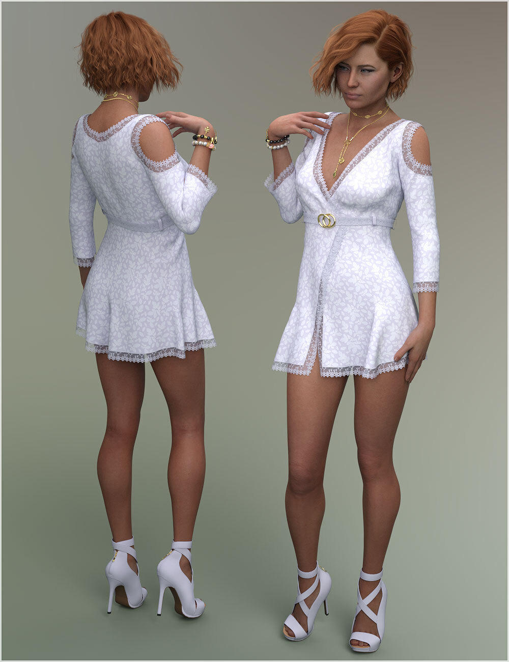 Stylish for dForce Sylvia Outfit by N/A