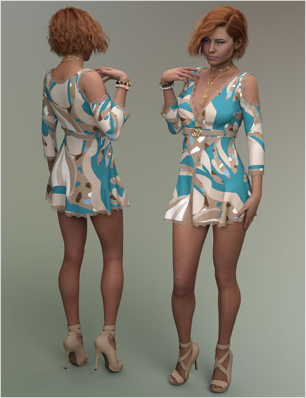 Stylish for dForce Sylvia Outfit by N/A