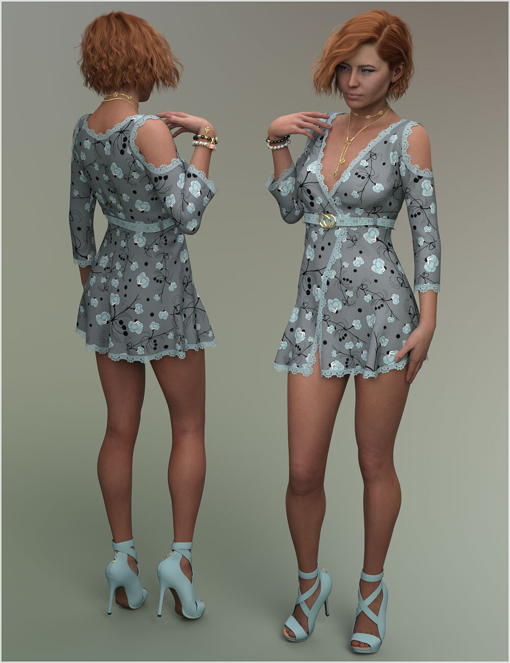 Stylish for dForce Sylvia Outfit by N/A