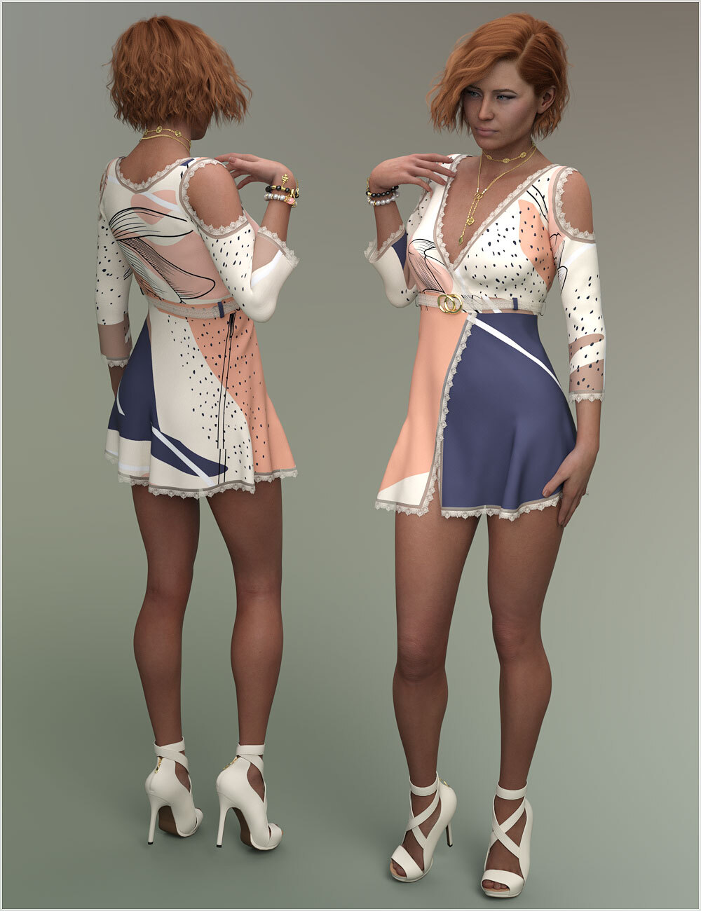 Stylish for dForce Sylvia Outfit by N/A