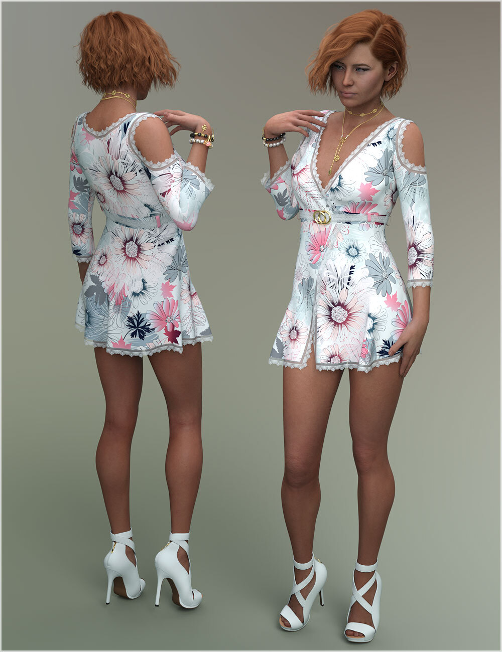 Stylish for dForce Sylvia Outfit by N/A