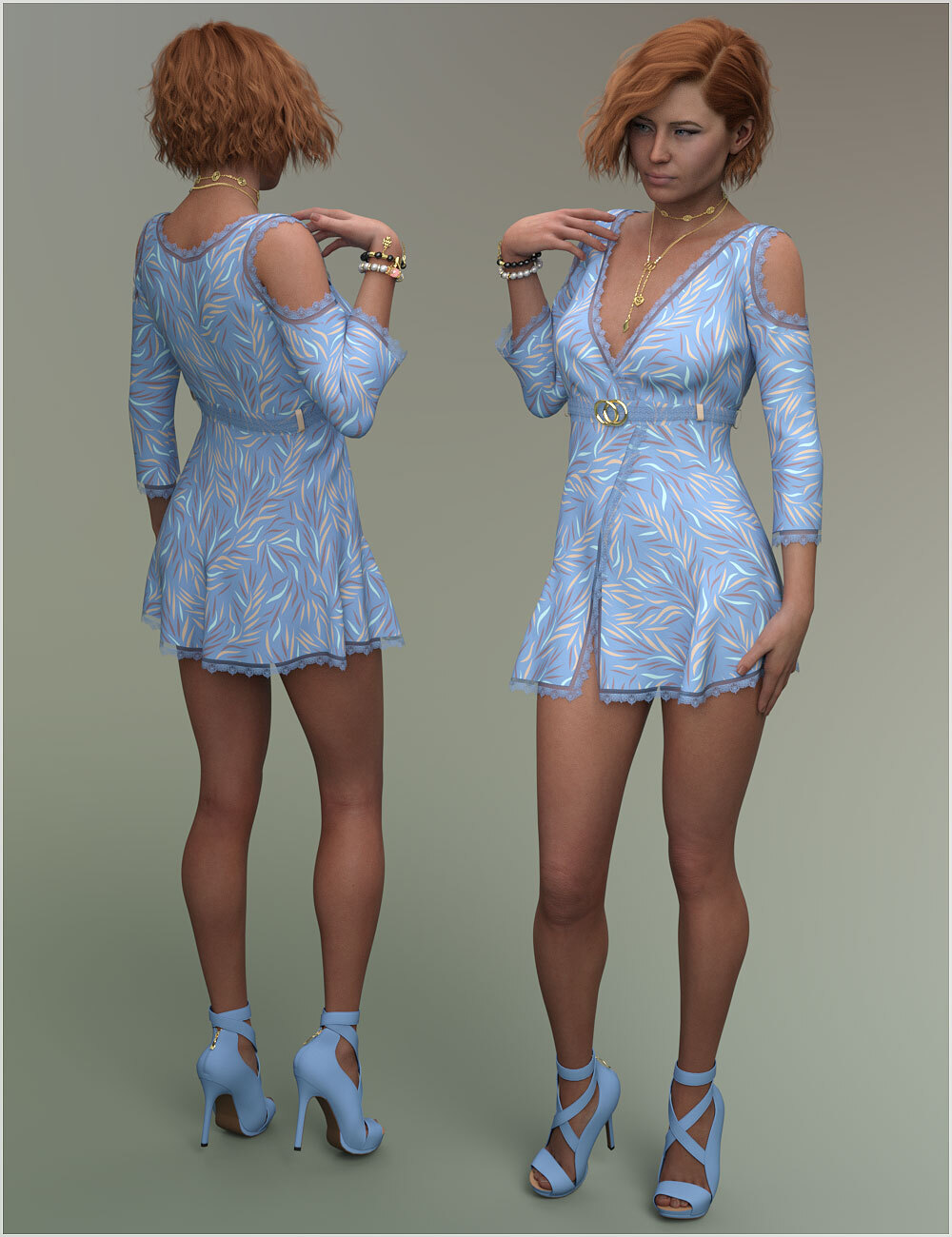 Stylish for dForce Sylvia Outfit by N/A